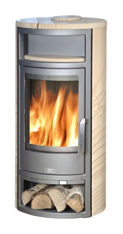 Печь-камин ABX Polar 6, бразильский песчаник с верхней плитой в Златоусте